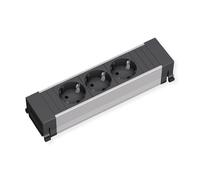 Bachmann 317.100 - Regleta profesional (3 enchufes Schuko)