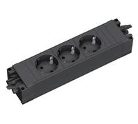 Bachmann 336.600 - Regleta (3 enchufes Schuko)