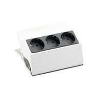 Bachmann 500.000 Regleta de enchufes PEGGY con terminalcolor blanco