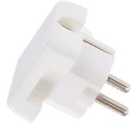 Bachmann 911270 - Clavija schuko plana blanco