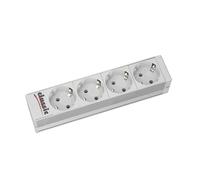 Bachmann - Base 10" 4 Tomas schuko 208mm Gris