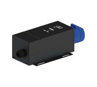 Bachmann BlueNet Klemmblock CEE Steckdose, 16A 1 Fase, 3 Puertos, Ethernet LAN, Azul/Negro - Ref. 329.3032