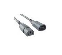 Bachmann - Cable prolongador c14/c13 PVC 3g1mm 0,5m Gris