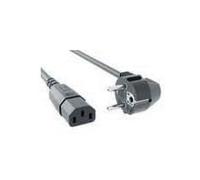 Bachmann - Cable prolongador c14/c13 PVC 3g1mm 1,5m Gris