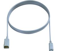 Bachmann - Cable prolongador c14/c13 PVC 3g1mm 1,5m Gris