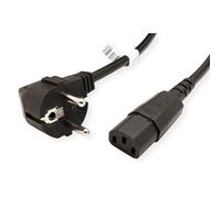 Bachmann - Cable prolongador schuko/c13 pvc 3g1,5mm 0,75m