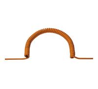 Bachmann - Cable rizado poliuretano 3g2,50mm2 1000 naranja