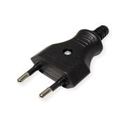 Bachmann - Clavija bipolar euro conexion para tornillo negro