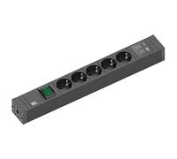 Bachmann connect line 5x contacto de protección, interruptor usb a&c