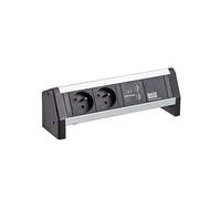 Bachmann Desk 2xUTE - Cargador USB GST18, Color Negro