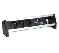 BACHMANN Desk 3 x CEE 7/3 1 x USB Charger 1 x CM GST18