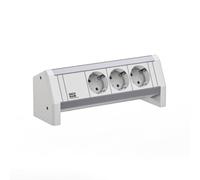 BACHMANN Desk 3xCEE7/3 GST18 RAL9010