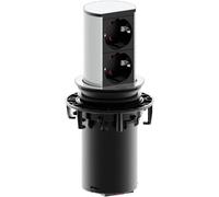 Bachmann 928.002 Elevator CEE7/3, Negro, Plata