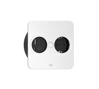 BACH 946.205 - TWIST 2 unidades de toma de corriente, 1 unidad, USB a&C 22W.