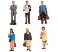 Bachmann Industrias scenescapes pie Plataforma pasajeros Figur (Importación USA)