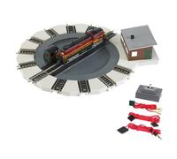 Bachmann Industries - Coche de Tren motorizado con Plato Giratorio, Escala N, Plateado