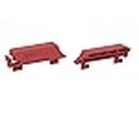 Bachmann pdu verriegelungs clips, fr c13 buchsen, 12er set, rot