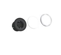 Bachmann Pix 1x230V Enchufe de pared aspecto acero inoxidable (Enchufe Europeo) - 926.001