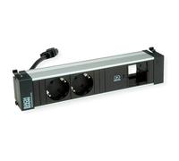 BACHMANN Power Frame M 2 x CEE7/3, 1 x USB C 30 W 1 x CM 0,2 m GST18
