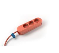 Bachmann Power Strip SMART 3-fach, Cherry Red, 1,5 m, without Schalter
