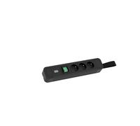 BACHMANN Primo 2 3 x UTE 1 x Interruptor con Correa 2,0 m CEE7/7