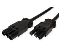 Bachmann - Prolongador 0,3m 3g 1,5mm2 h05vv-f negro