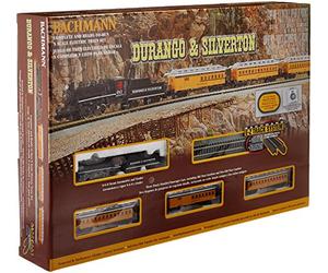Bachmann Ready To Run Train Set-N Scale Durango & Silverton-Juego de Tren eléctrico Listo para funcionar, Escala N, temática Vintage/Retro, Color Negro (24020)