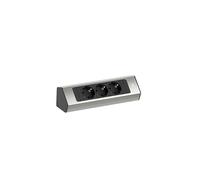 Bachmann Casia 2 Unidad De Energía De Esquina 3x 230V Acero Inoxidable - 932.000