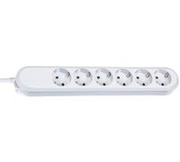 Bachmann Smart 6x230V 5M Cable Con Enchufe RA Blanco (Enchufe Europeo) - 381.249K