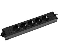 Bachmann step base 5x - contacto de protección, color negro