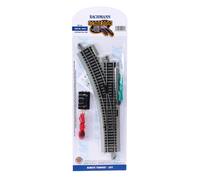 Bachmann Trains 44561 Snap-Fit E-Z Track Remote Turnout-Left ( (Importación USA)