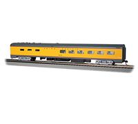 Bachmann Trains - COCHE de comedor de lado liso de 85 pies con interior iluminado - Union Pacific® #3610 - Escala HO