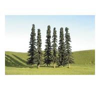 Bachmann Trains - SCENE SCAPES - 8"- 10" CONIFER TREES (3 per (Importación USA)