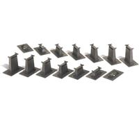 Bachmann Trenes 14 pc. E-Z Track Graduado Pier Set