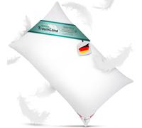 Bach's Betten Welt Canada Plus Extra - Cojín de plumón (40 x 80 cm, relleno de plumón canadiense suave)