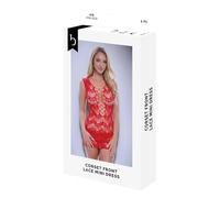 Baci Lingerie Vestido Rojo (Talla única)