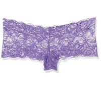 Baci Mujer de encaje Corto, púrpura, Medio