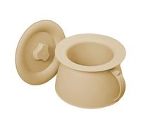 Bacines para Mujeres - 1.5 Litros Escupidera con Asa | Cuña de Camping Exterior - para Hombres, Mayores, Campistas, Conductores, Viajeros, en Camping, Hogar, Coche, Hospital, Viajes por Carretera