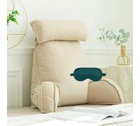Bacion Cojín Lumbar para sofá,Respaldo Lumbar Almohada de Lectura,cojin de Lectura,Cama,Respaldo Grande,cojín de Lectura,cabecero Alto,cojín de Pared y piernas Lumbar Ergonómico