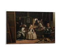 BACION Impresión Moderna Diego Velazquez Las Meninas Famosa Pintura Al Óleo, Reproducción De Arte Sobre Lienzo Para Decoración Del Hogar