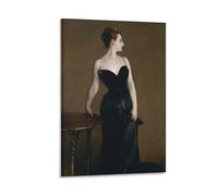 BACION John Singer Sargent Madame X Famosas Pinturas Al Óleo, Obra De Arte Moderna De Paisaje Clsssic Impresa En Lienzo Para Decoración De