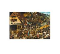 BACION Pieter Bruegel The Elder Netherlandish Proverbs Reproducción De Famosos Pinturas Al Óleo, Galería Moderna, Sobre Lienzo, Para La Decoración Del Hogar