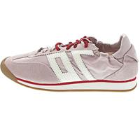 Back 70 Mujer Zapatillas Rocket de ante y Nylon Rosa Nude con Doble Cordón, Rosa, 40 EU