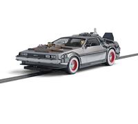 Back A The Future 3 Time Machine Espacio Coche Modelo Scalextric