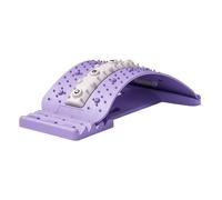 Back Arch Stretcher | 4 Level Adjustable Lumbar Support Board - 9.65x7.09x1Spine Stretcher Board | for Women Men Athletes Players Beginners Professionals Fitness Enthusiasts Drivers Home Apartment Gym