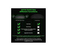 Back Button for Attachment Upgrade Board Redesigned Shell Programable Rise Remap Kit for (c)