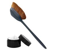 Back Lotion Applicator, Sunscreen Brushes Applicator, 12.99 x 2.04 inches Long Handle Tool, Body Makeup Brush for Contouring, Liquid Foundation, Moisturizing, Buffing and Tanning