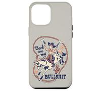 Back on My Bull Rodeo Cowboy Retro Vintage Funny Adult Humor Carcasa para iPhone 12 Pro Max
