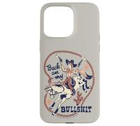 Back on My Bull Rodeo Cowboy Retro Vintage Funny Adult Humor Carcasa para iPhone 15 Pro Max