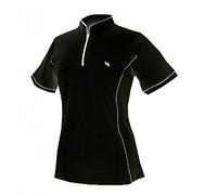 Back On Track Bekleidung T-Shirt Slim Fit - Camiseta/Camisa Deportiva para Mujer, Color Negro, Talla 3XL